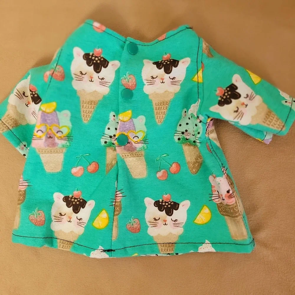 Kitty Cat Cupcake Cones Outfit- Clothes for 11